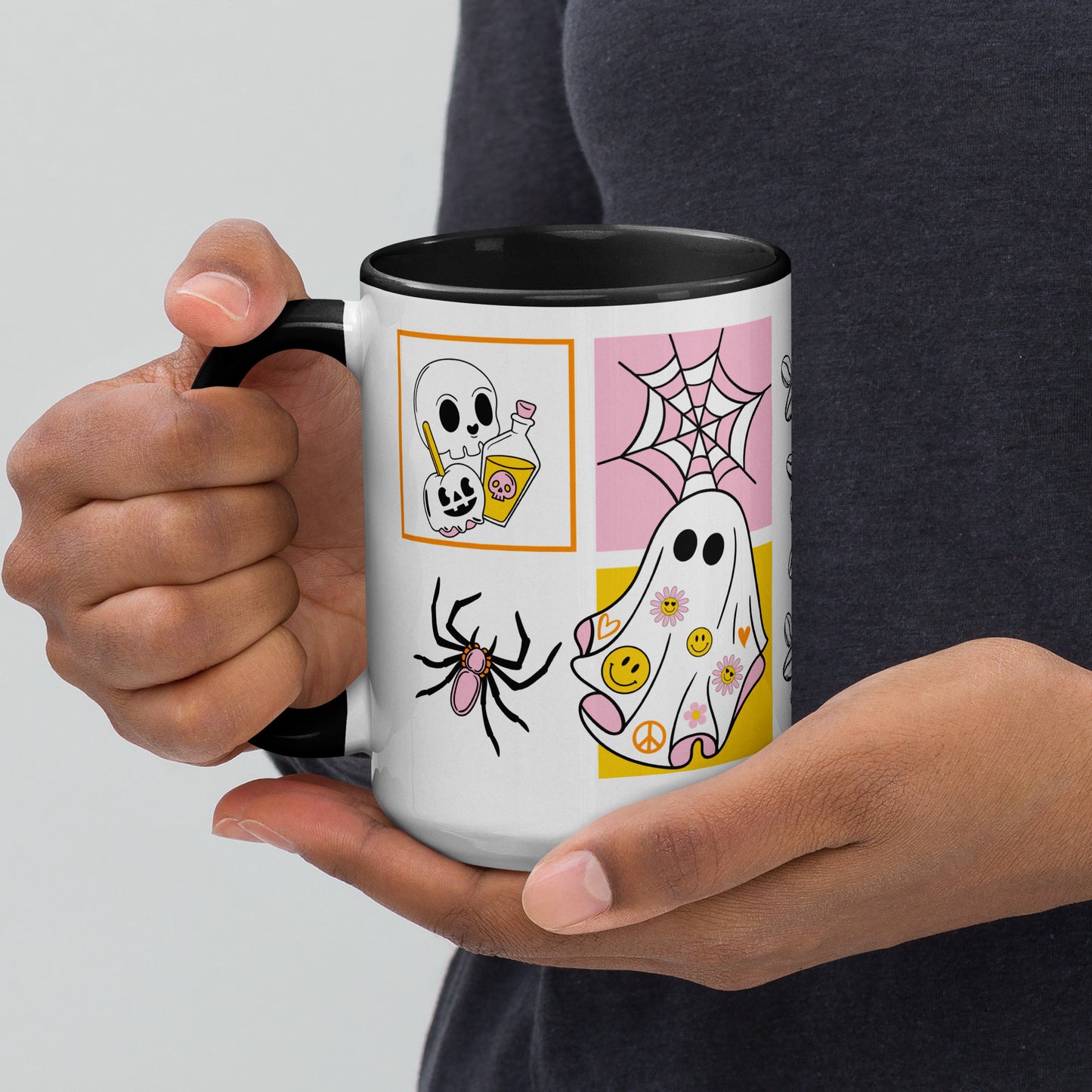 Halloween Magic Potion Coffee Mug with Black handle and inside | Coffee | 15oz.