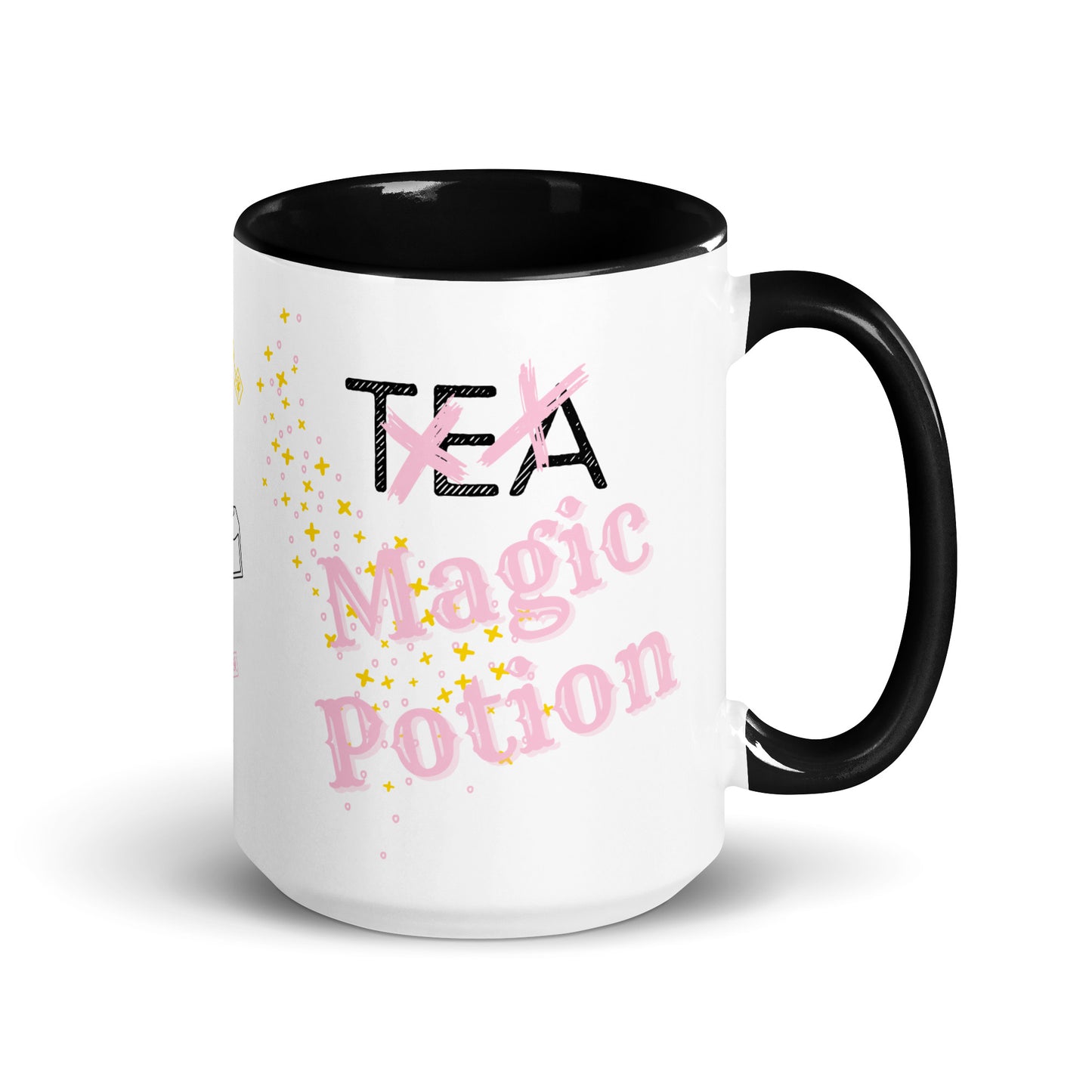 Halloween Magic Potion Mug with Black handle and inside | Tea | 15oz.